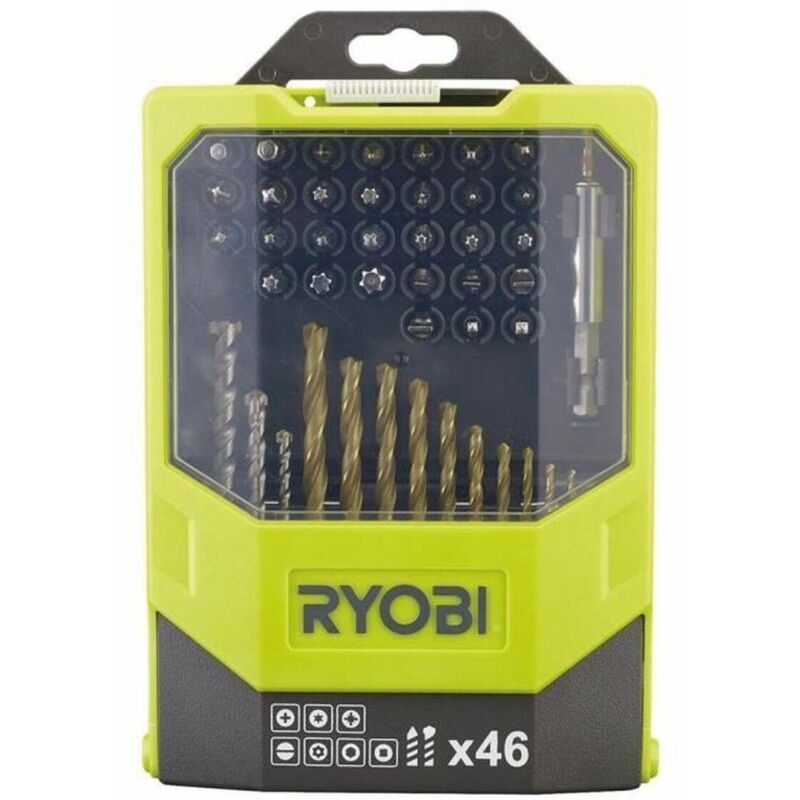 Ryobi - Coffret 46 accessoires mixtes RAK46MIX