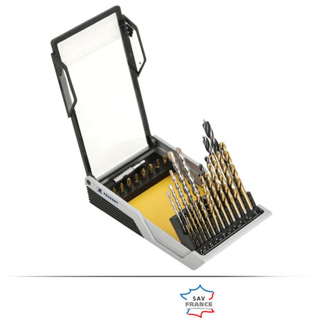 Coffret  mixte forets/embouts 32 pcs us. intensif