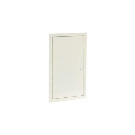 Coffret modulaire encastré 3 rangées avec porte métal blanche - 36 modules - 001533 - Legrand