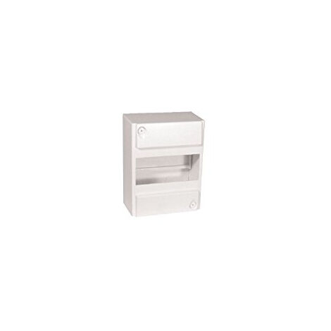Coffret modulaire Mini Rail Eurohm - 4 modules - Intérieur - Blanc - IP30 - IK05 - EUROHM - 19002
