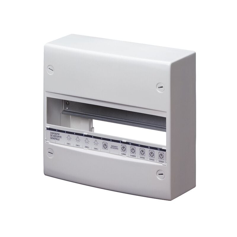 Gewiss - Coffret électrique étanche nu 40 cde - 26 modules - avec borniers - blanc