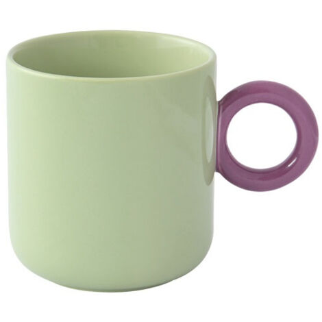 Coffret Mugs Créatifs Easy Life Design Créatif Vert Et Violet, Idéal Cadeau - Easy Life