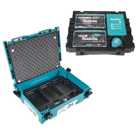 Coffret multi-outils 116 pièces – B49884 – Embouts et forets haute performance pour vissage et perçage – Compatible gamme Makita