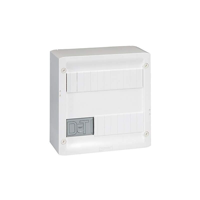 Coffret multimédia basiquee - equipé et précâblé - 8 prises RJ45 LEG413219 - Legrand