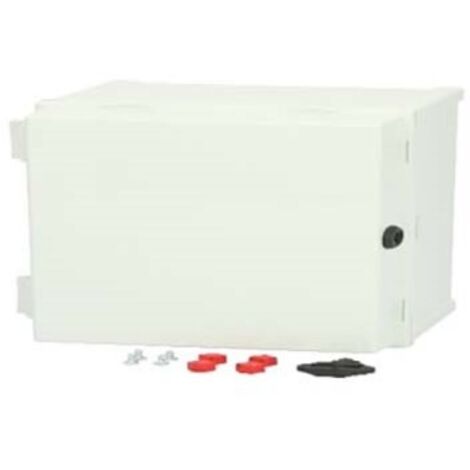 Coffret mural RS PRO en Polycarbonate Gris clair RAL 7035, IP65 ( Prix pour 1 )