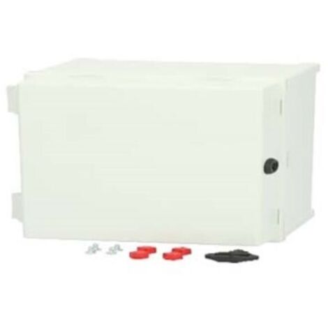 Coffret mural RS PRO en Polycarbonate Gris clair RAL 7035, IP65 ( Prix pour 1 )