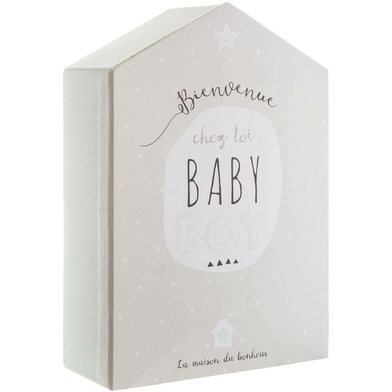 Coffret de naissance Villa 21x31cm Atmosphera créateur d'intérieur