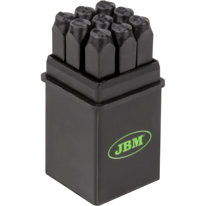 JBM - jeu de matrices numériques 6mm. 52882