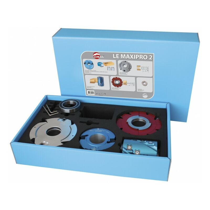 Coffret outillage toupie arbre 50mm Le maxipro 2