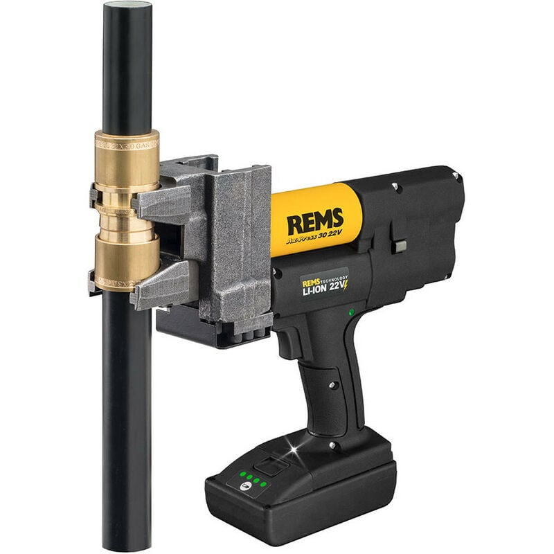 Coffret pince à glissement rems Ax-Press 30 22 v sur accu Ø12-32 mm - Rems
