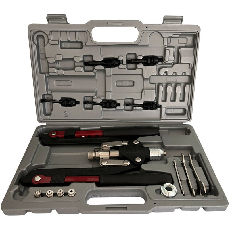 NCG - Coffret pince a riveter combinee rivets et inserts filetes