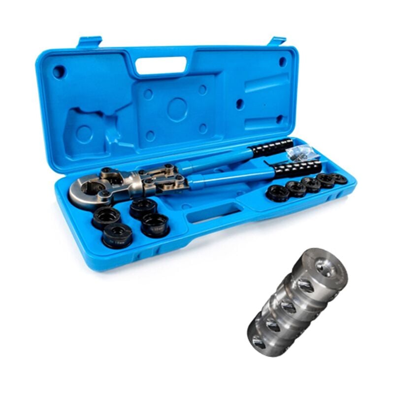 Arcanaute - Coffret Pince à sertir per & Multicouche avec mors h & th + Redresseur