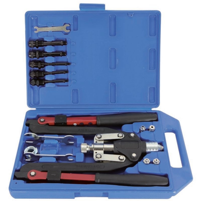 Coffret pince à rivets et écrous à sertir pro - om 0480 Clas Equipements