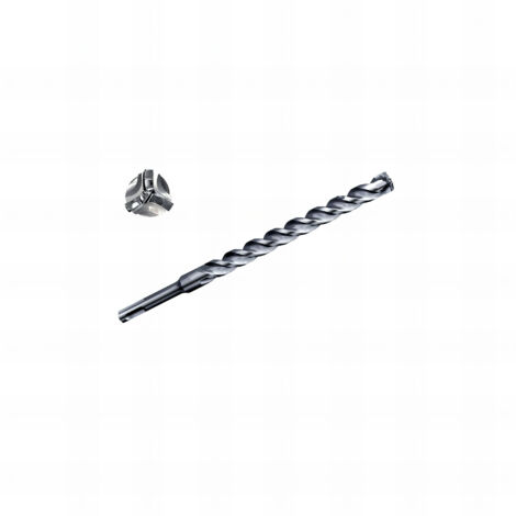 Coffret plastique 5 forets beton sds + 4taillants mm