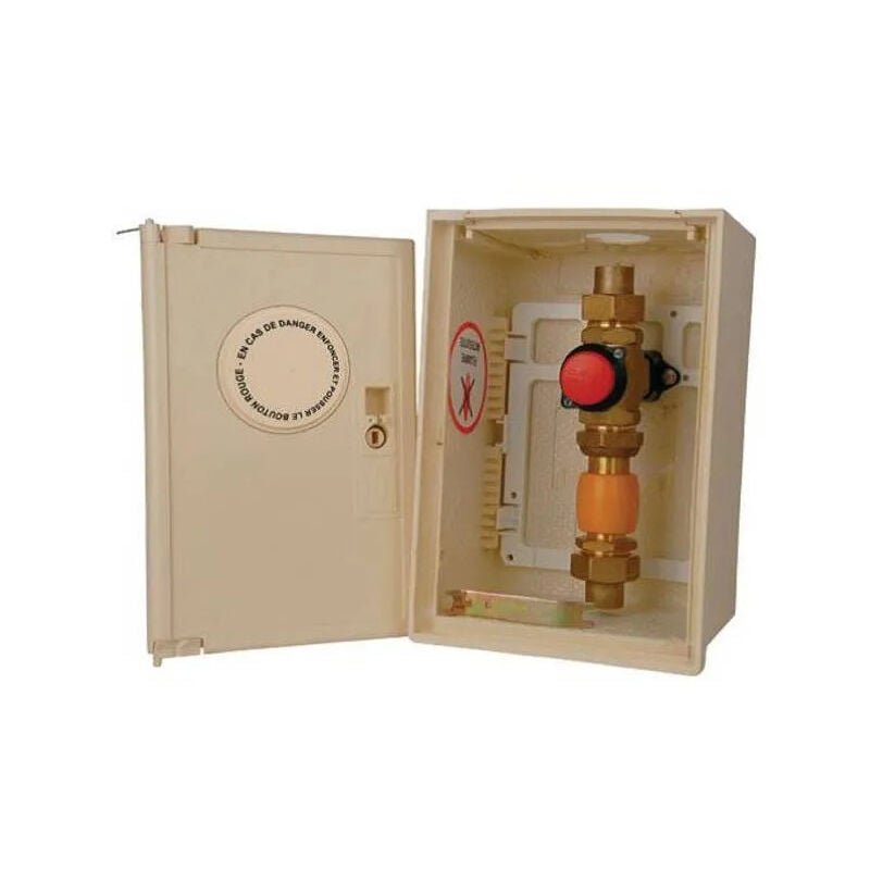 Gurtner - Coffret de coupure coup de poing et signalisation, Cuivre 28 mm