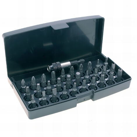 Coffret Plastique de 30 Embouts + 1 Adaptateur