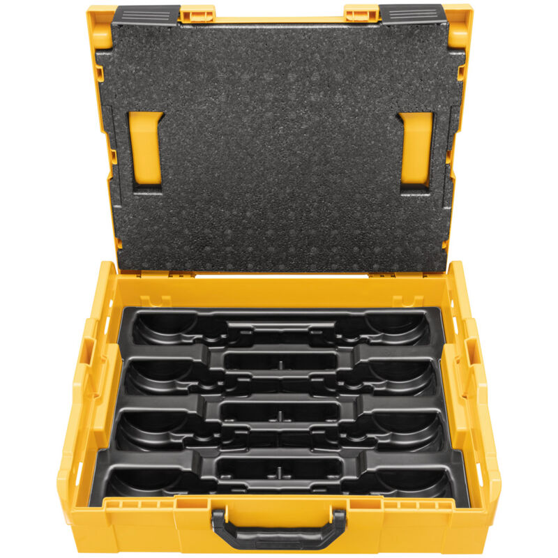 Coffret plastique L-Boxx pour 8 pinces à sertir et 6 boucles 45° 574 - Rems