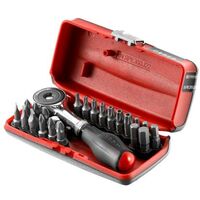 Coffret porte-embouts à cliquet 1/4 FACOM manche rotatif + 22 embouts - R.PE360J22PB