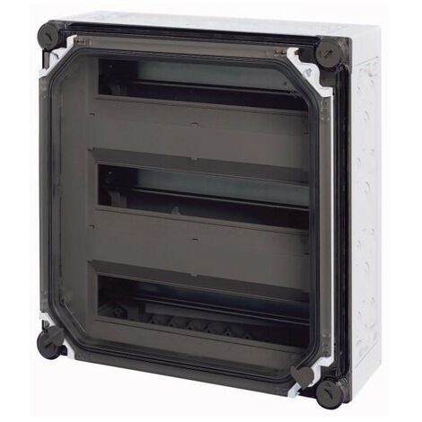 Coffret pour disjoncteurs modulaires +porte 3x15PE HxLxP 375x375x150mm EATON AE/I44E/T