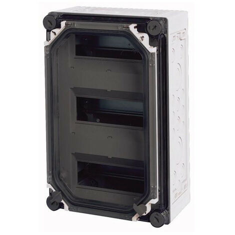 Coffret pour disjoncteurs modulaires +porte 3x9PE HxLxP 375x250x150mm EATON AE/I43E/T