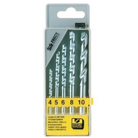 Coffret precy béton  5 forets 4 - 5 - 6 - 8 - 10