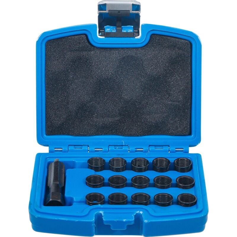 Bgs Technic - Kit de réparation pour filet de bougie M14 x 1,25 mm 16 pièces
