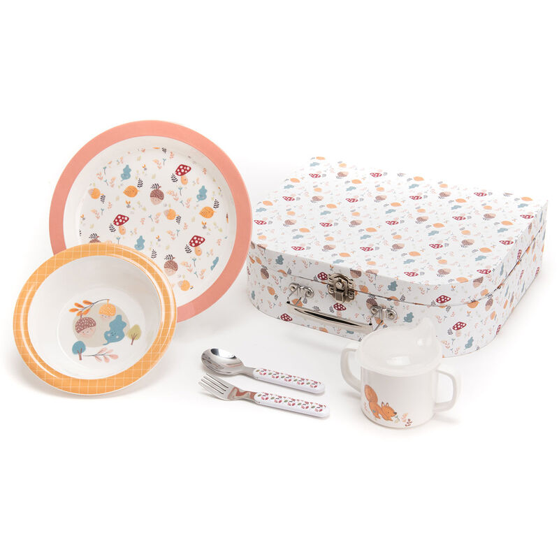Amadeus - Coffret Repas Enfant 5 Pièces Valisette