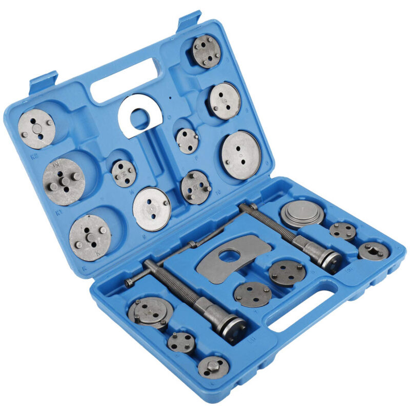 Einfeben - Coffret repousse piston d'étriers de freins pour remplacement de disque Outil et adaptateurs 21 pièces