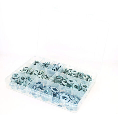 Coffret rondelles etroites - 650 pc mm