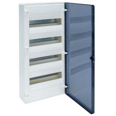 Coffret saillie 48 M porte transp. HAGER VS412TR
