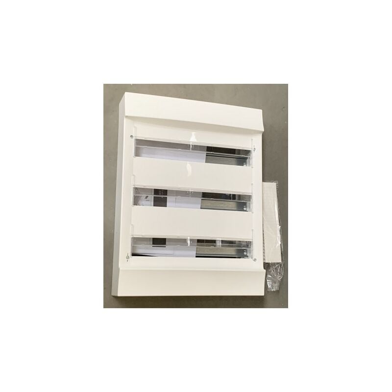 ABB - Coffret de répartition 3x18 modules blanc 387x512x118mm sans porte entraxe 125mm IP20 960° mistral 30W L619645