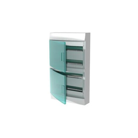 Coffret Saillie Mistral 41W 650° Porte transparente-4X18M 1SPE007717F1120 ABB F711962
