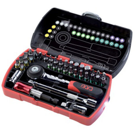 Coffret Sam Outillage 36 Pieces Embouts De Vissage 1 4 Cp 36z