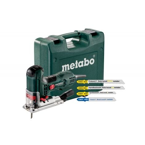 Coffret scie sauteuse Metabo STE 100 Quick + 20 lames