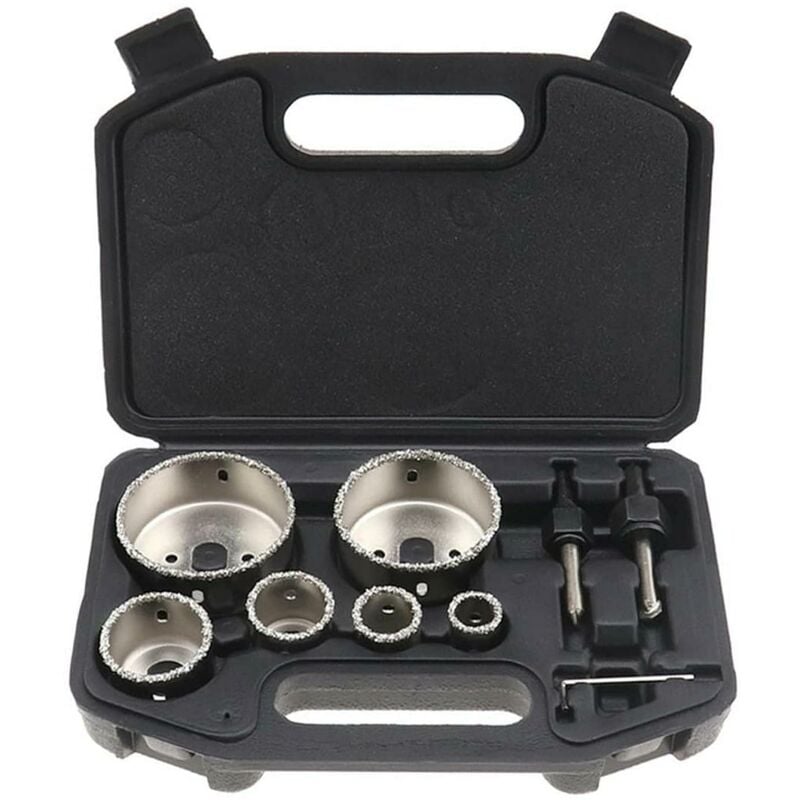 Outile - Coffret scies cloche Carbure de tungstène 9pcs