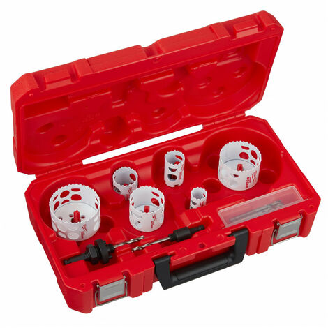 MILWAUKEE Coffret 6 scies cloches bi-métal Hole Dozer - 49224201