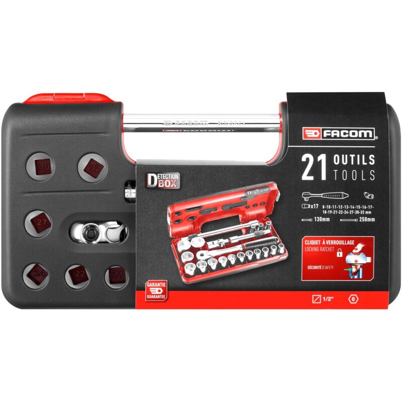 Facom - Jeu de douilles 1/2' Carré 21 pièces ( Prix pour 1 )