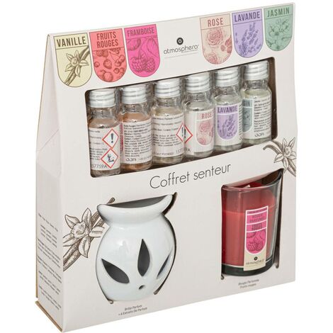 Coffret senteur rouge 10 ml - Atmosphera créateur d'intérieur