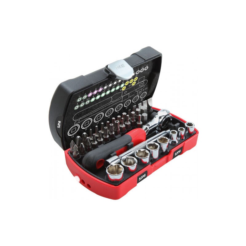 Jeu de douilles sam 1/4'' 40 pièces ( Prix pour 1 )