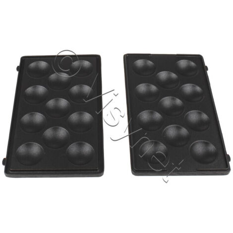Coffret Snack Collection de 2 Plaques Mini Bouchées Tefal
