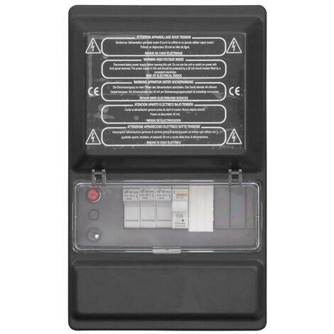 Coffret SR-Light 1 filtration et 2 projecteurs 50 w - Coffret: Monophasé - Puissance pompe: 1/2 CV