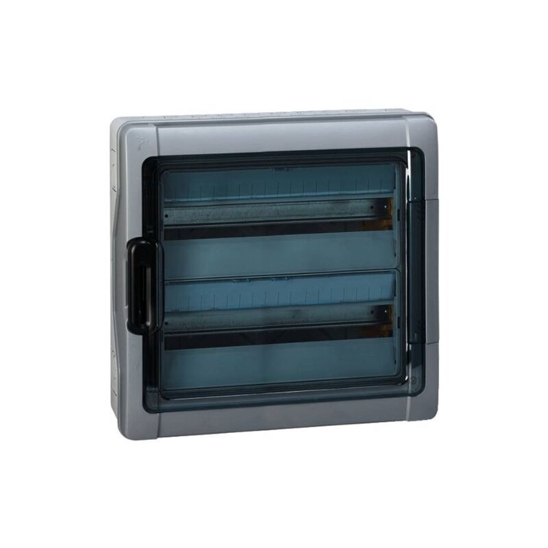 601986 Legrand Coffret Plexo3 étanche Ip65 - 2 Rangées 18 Modules - Embouts à Perforation Directe Non Montés