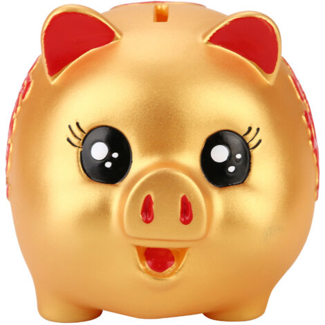 Coffret Tirelire Cochon en Plastique Mignon pour Enfants - Idée Cadeau Épargne Pièces Argent