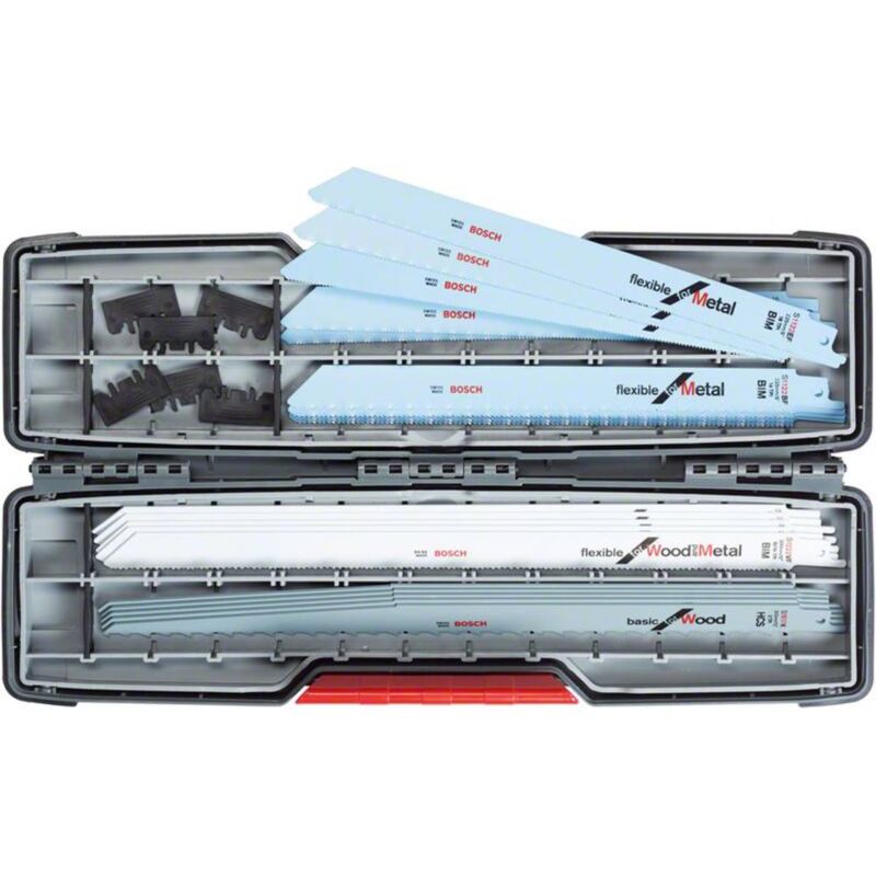 Bosch - Coffret de 20 lames de scie sabre Bois / métal - 2607010996