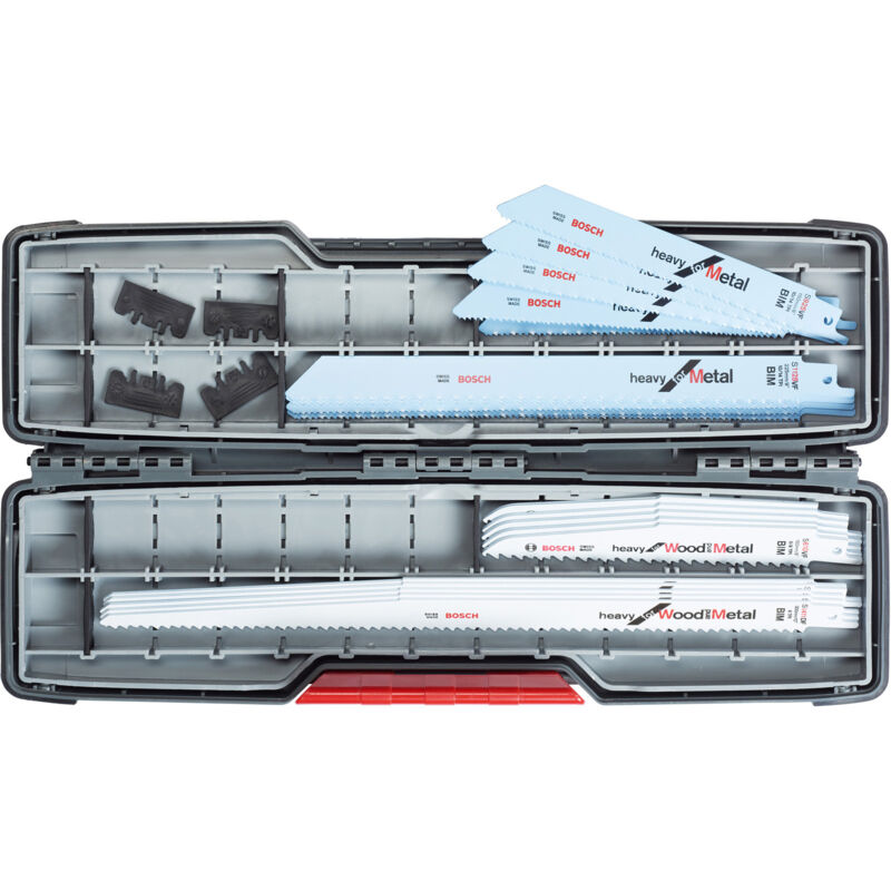 Bosch Jeu de lames de scie Tough Box Demolition 16 pièces 2607010997 - vue 2