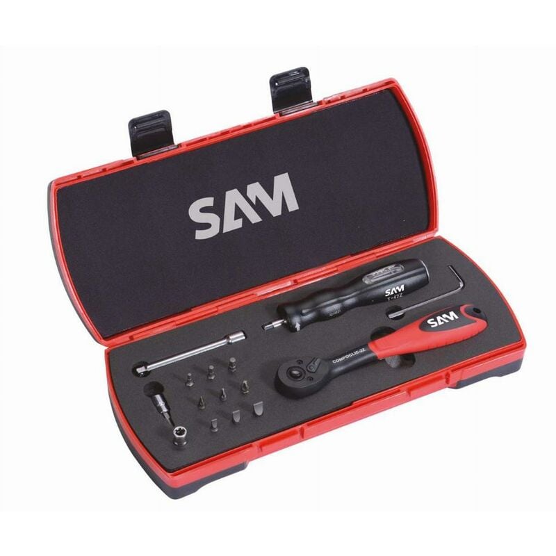 Coffret tournevis dynamometrique 1/4' SAM - T42J1