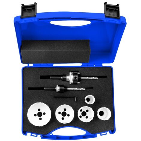 coffret trépans Izar HSSE 8%Co bimétal TPI 4-6 de 25 à 64 mm