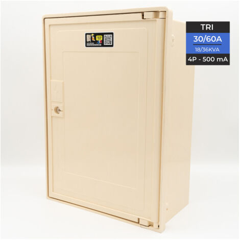 Coffret triphasé 18/36 Kws