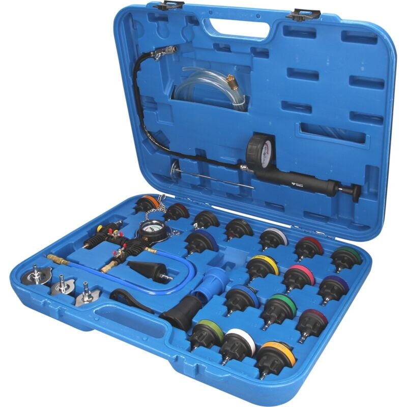Kit universel diagnostic système de refroidissement, 28 pcs