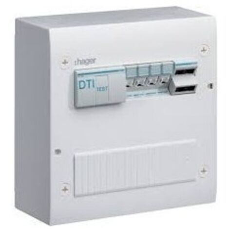 Coffret vdi semi-équipé 2 rangées avec brassage- 20 modules, gr 1